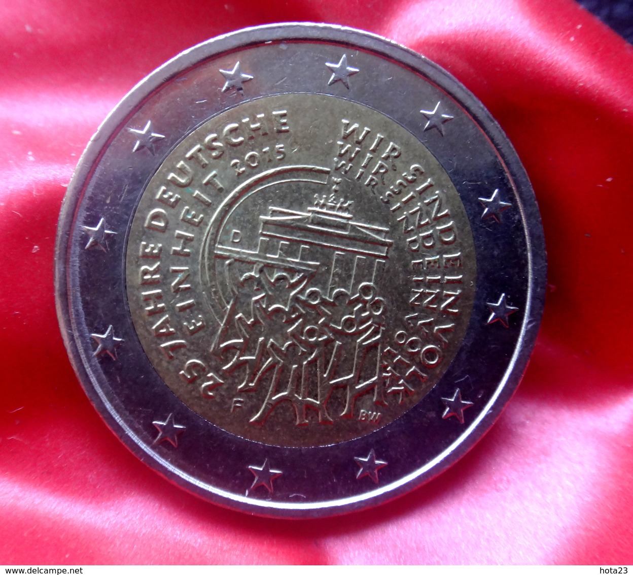 Germany - Allemagne - Duitsland 2 EURO 2015  - F -  Unity  -  CIRCULEET  COIN - Allemagne