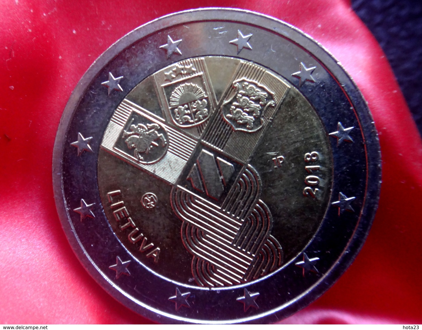 LITHUANIA 2 Euro 2018 Independence Of Baltic States   Coin  CIRCULATED - Lituanie