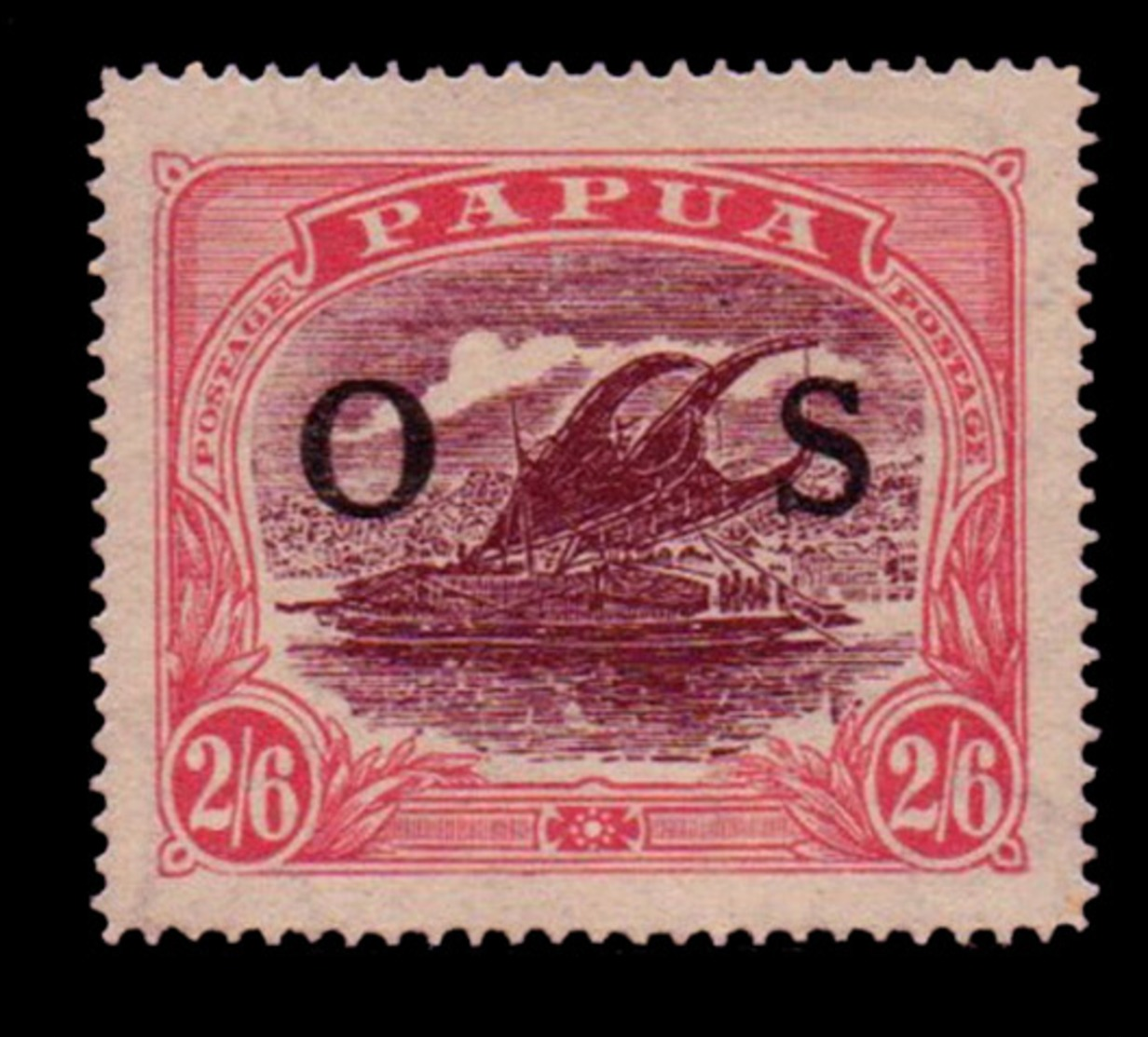 Papua ,1931 ,  2/6d  Marron & Rosa , Officialy Opted , SG.O66 ,  MNH** - Other & Unclassified