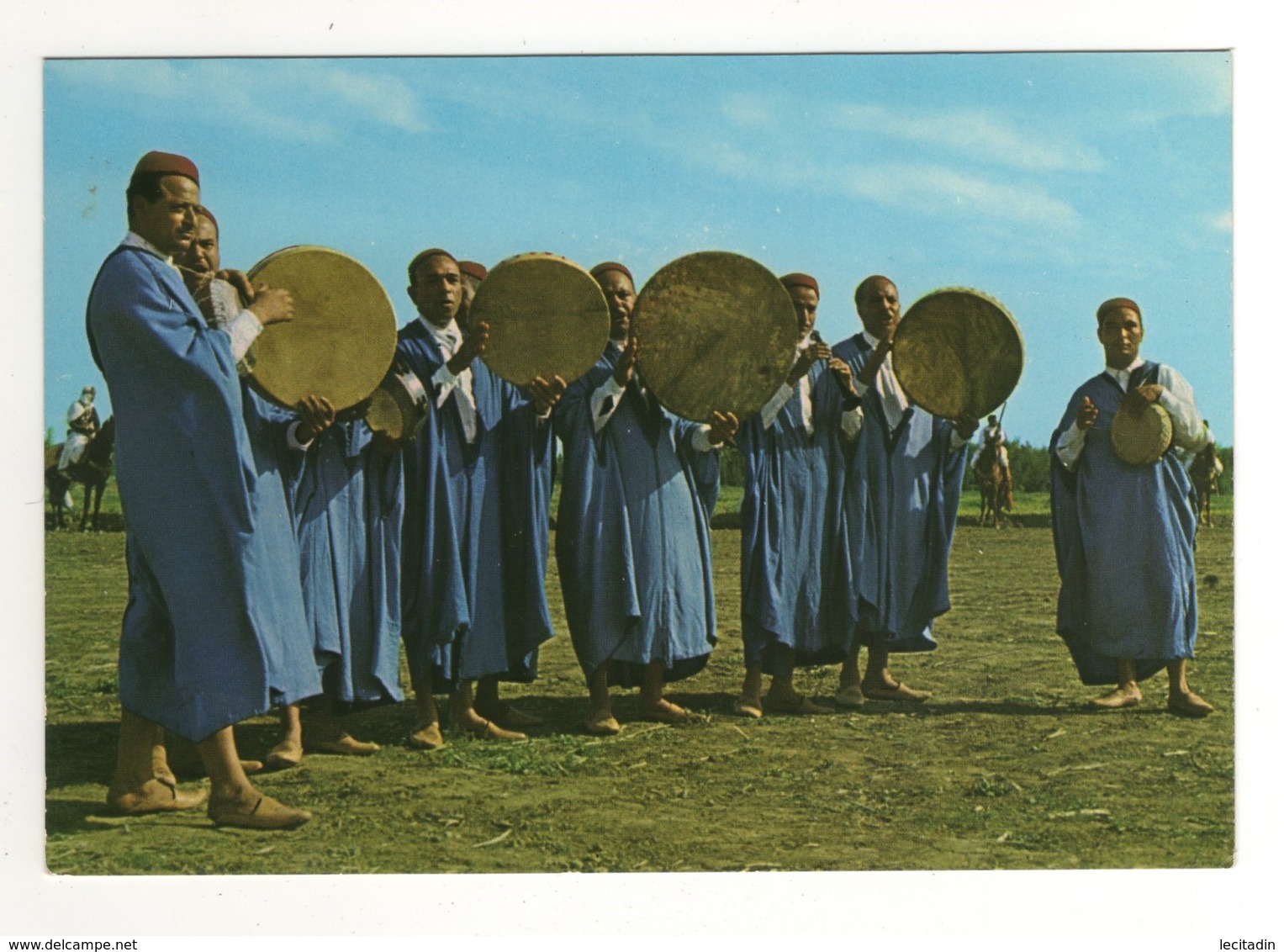 CP20 AFRIQUE TUNISIE KAIROUAN 1502 Folklore - Tunesië