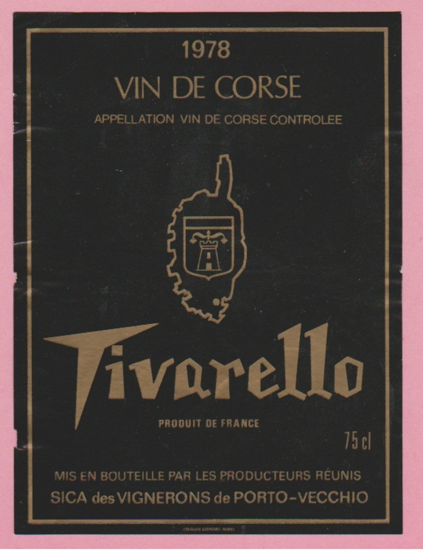 Etiquette De VIN - CORSE - LOT DE 11 PC - Autres & Non Classés