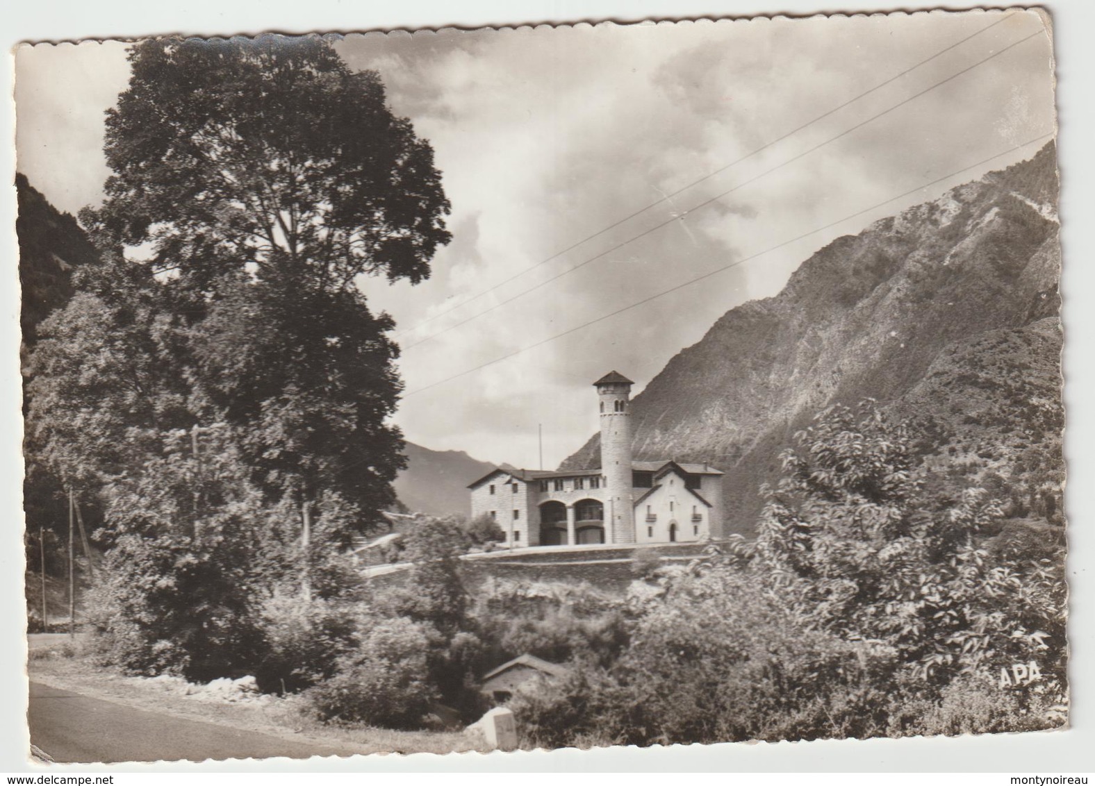 Andorre , Andorra : Vue ENCAMP  1962 - Andorre