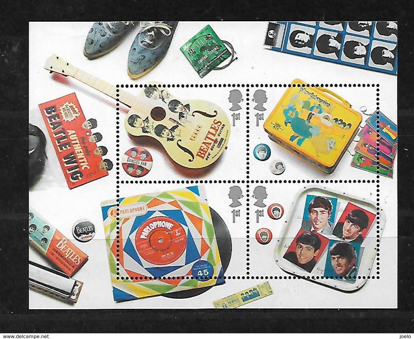 GB 2007 THE BEATLES MINIATURE SHEET  MNH - Unused Stamps