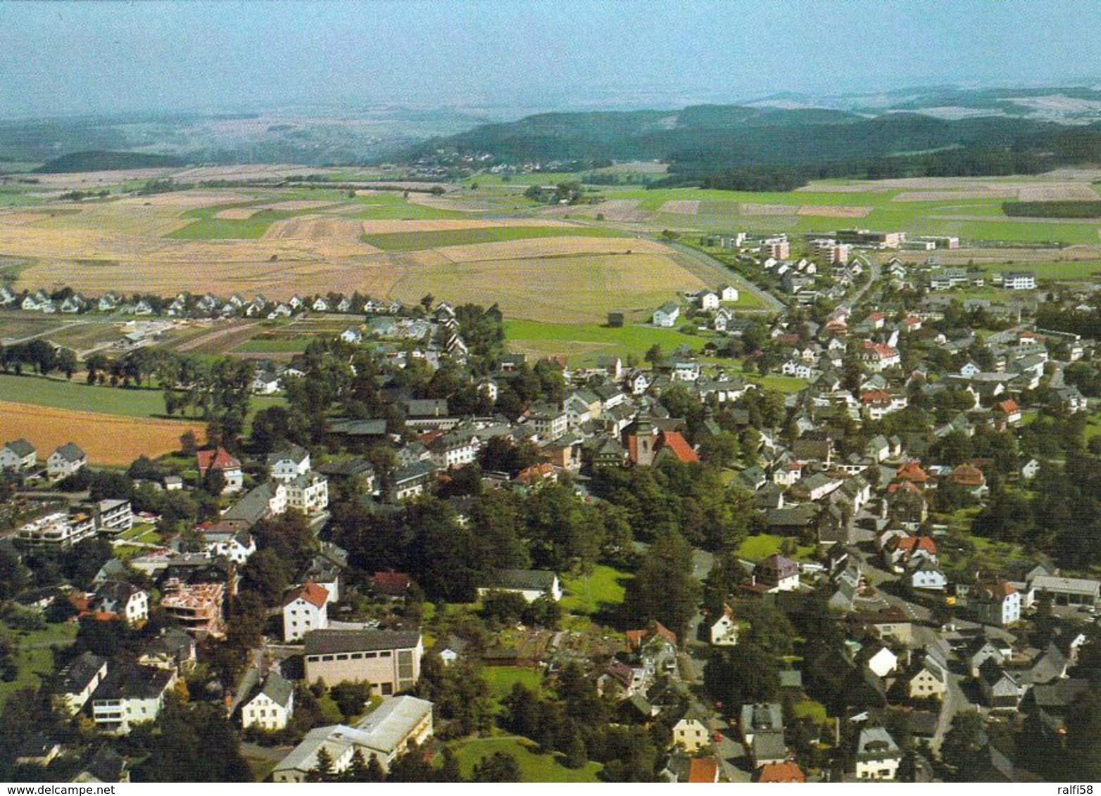 1 AK Germany Bayern * Blick Auf Bad Steben Im Frankenwald - Luftbildaufnahme * - Bad Steben