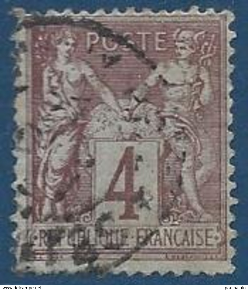 FRANCE Oblitéré Y&T N°88a - 1876-1898 Sage (Type II)