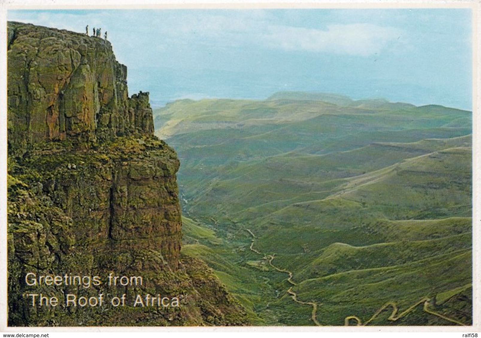 1 AK Südafrika * SANI PASS - Ein Gebirgspass In Den Drakensbergen Zwischen Dem Osten Von Lesotho Und Südafrika * - Südafrika