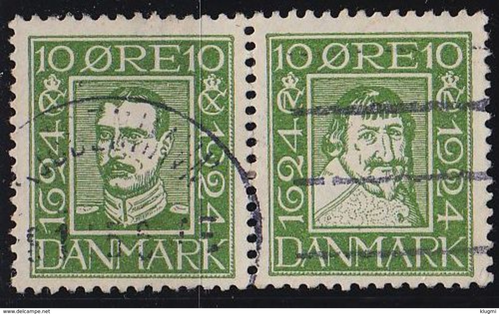 DÄNEMARK DANMARK [1924] MiNr 0140+37 ( O/used ) - Gebraucht