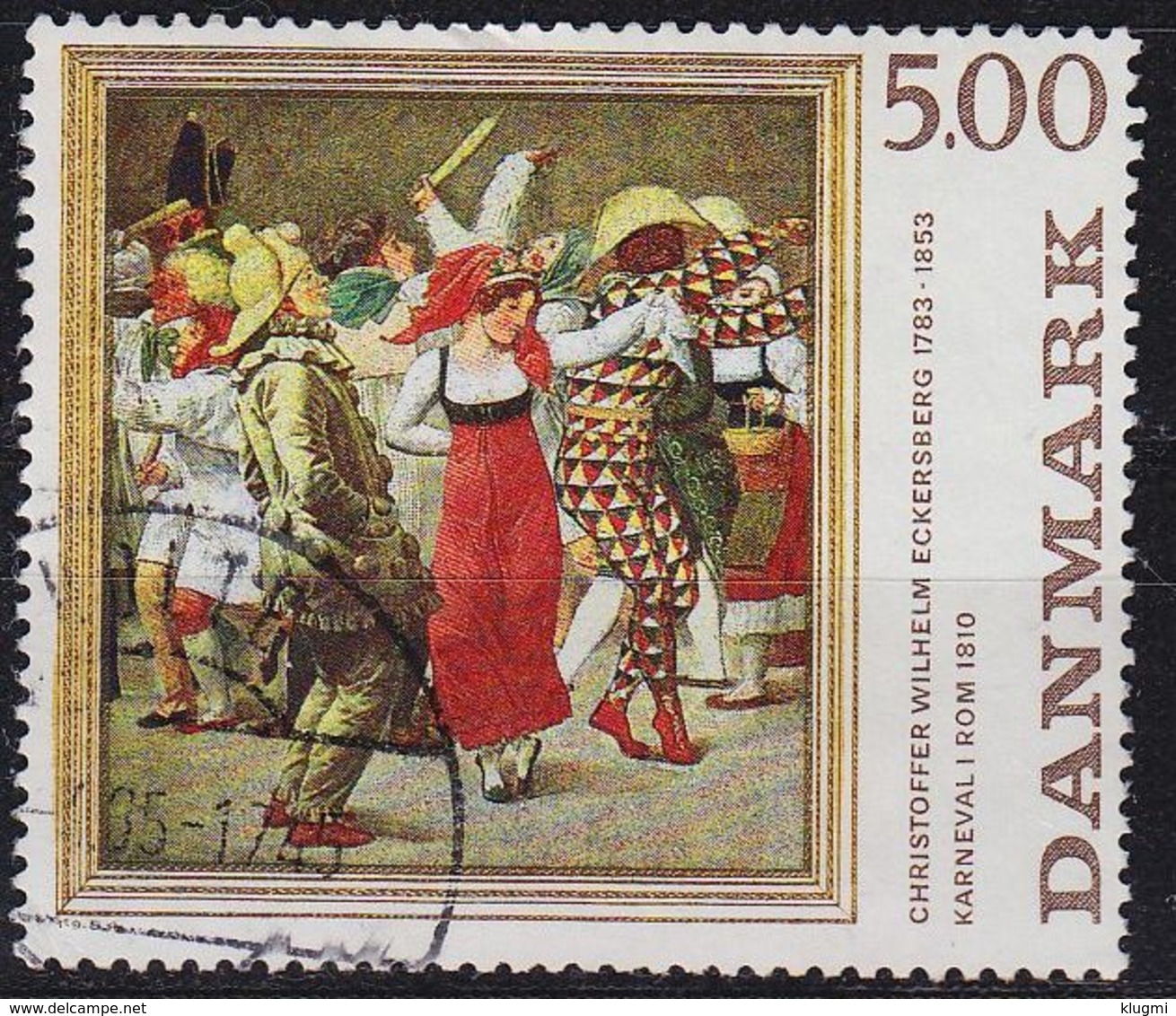 DÄNEMARK DANMARK [1984] MiNr 0819 ( O/used ) Gemälde - Gebraucht