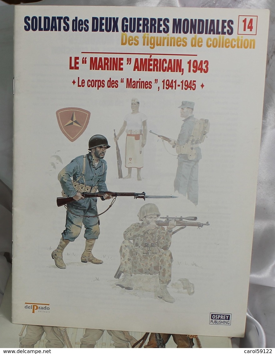 Soldats Des Deux Guerres Mondiale Des Figurines De Collection - Otros & Sin Clasificación