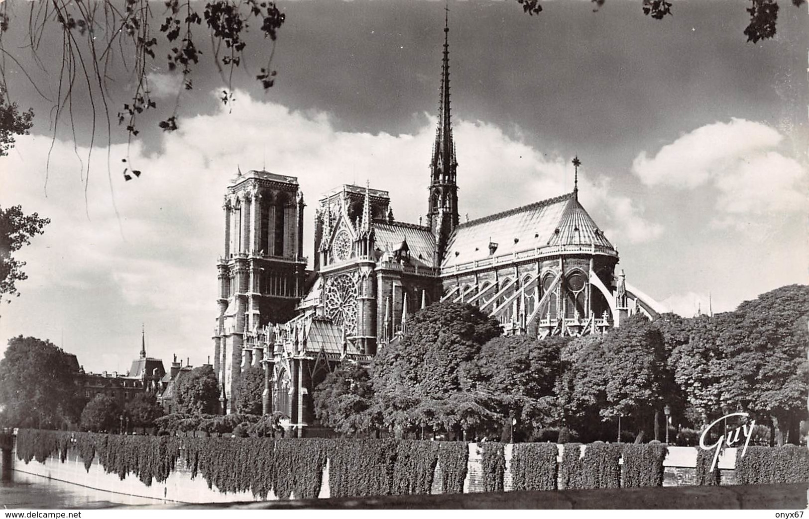 Carte Postale PARIS (75) Cathédrale Notre-Dame 1163-1260 Flèche Tombée Le 15-04-2019 -Eglise-Religion - Kerken