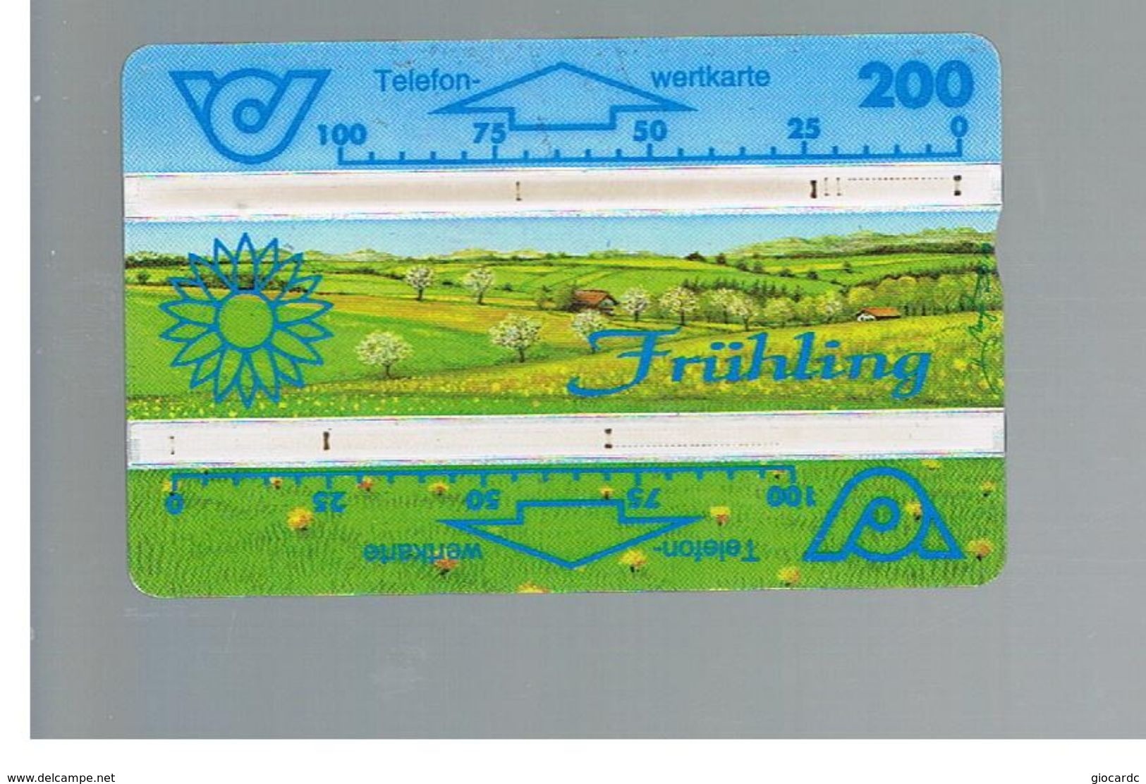 AUSTRIA - TELEKOM AUSTRIA L&G - 1995 SPRING                      -     USED - RIF. 10273 - Seizoenen