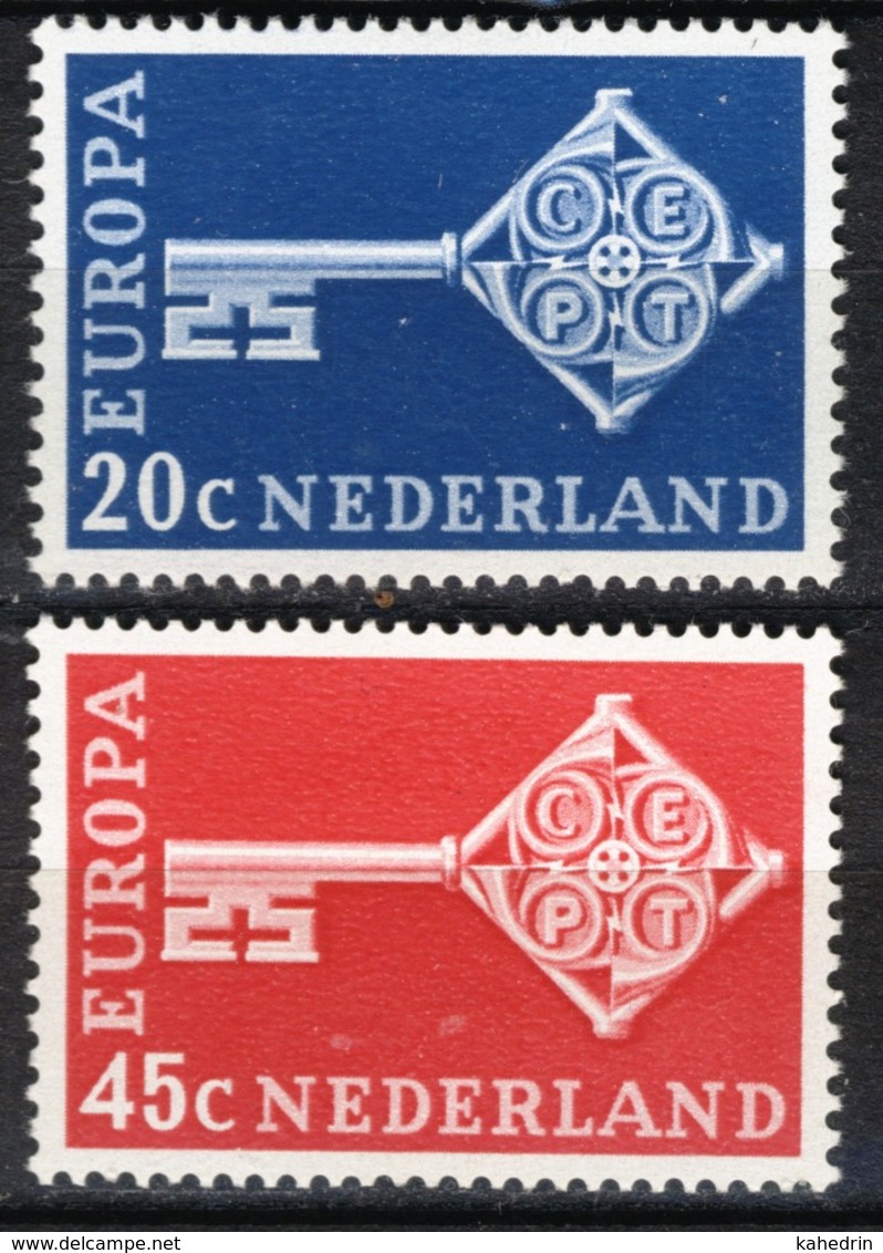 Nederland Pay Bas Olanda Netherlands 1968, Europa CEPT *, MH - Ongebruikt