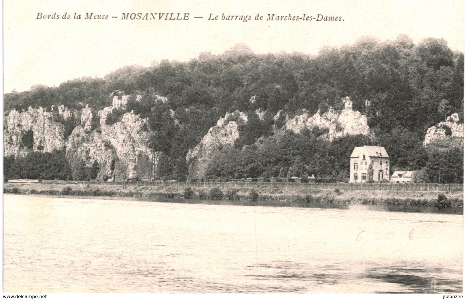 MOSANVILLE  Le Barrage De Marche Les Dames. - Namen