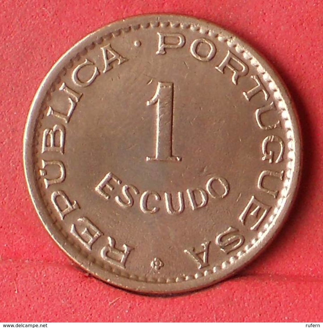 ANGOLA 1 ESCUDOS 1974 -    KM# 76 - (Nº28409) - Angola