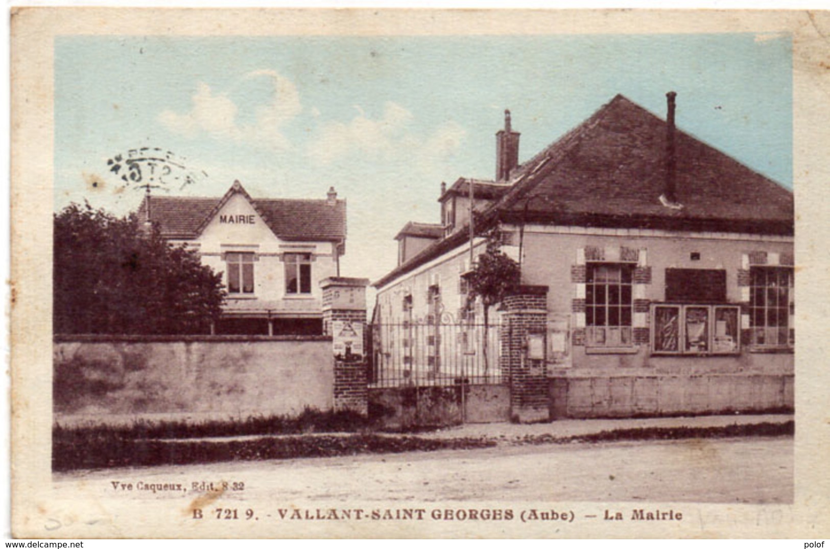 VALLANT SAINT GEORGES - La Mairie T   (112983) - Other & Unclassified