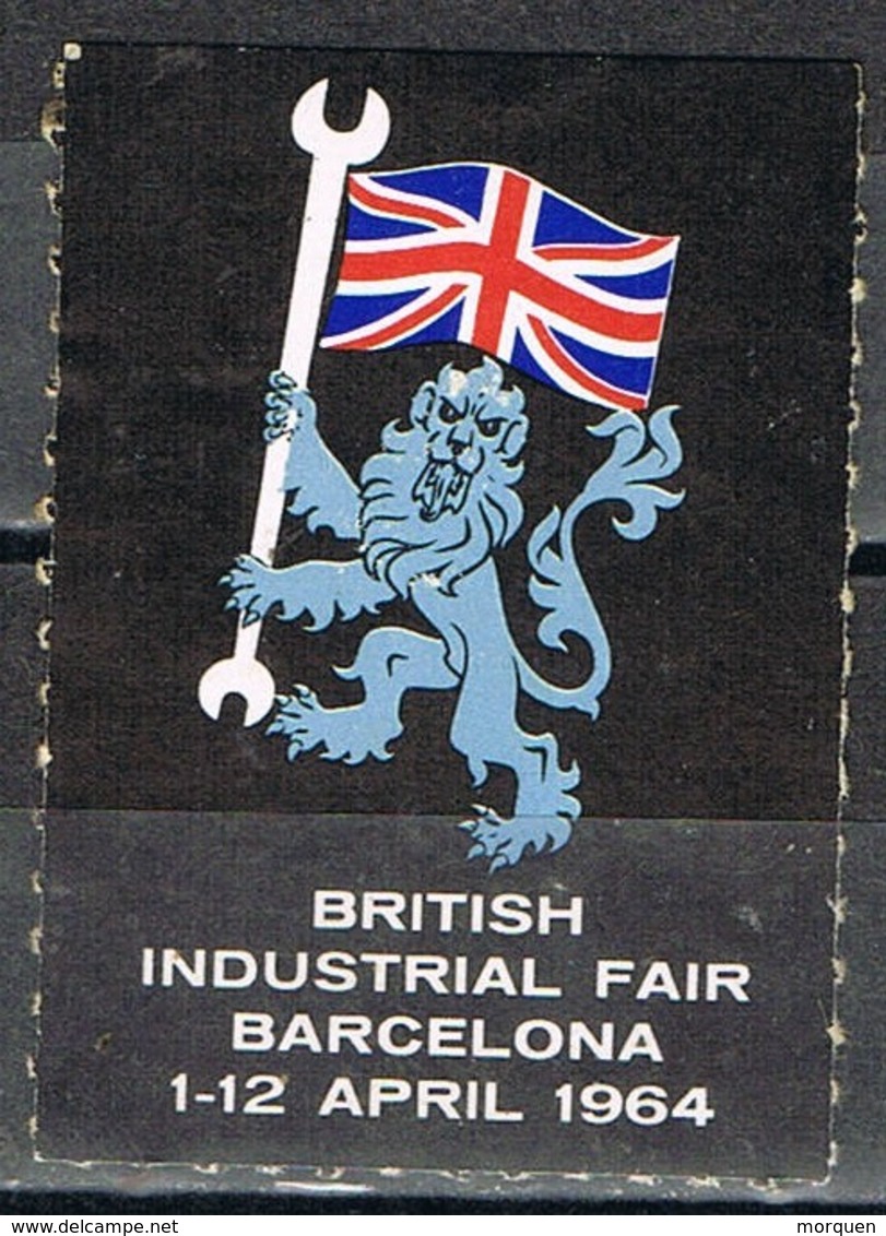 Viñeta BARCELONA 1964, British Industrial Fair, Label, Cinderella * - Variedades & Curiosidades