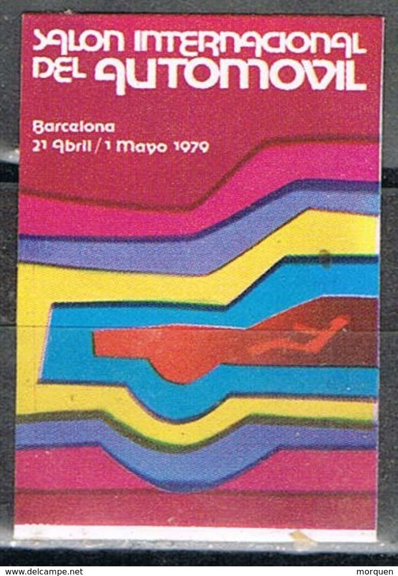 Viñeta BARCELONA  1979, Salon Del Automovil, Label, Cinderella * - Variedades & Curiosidades