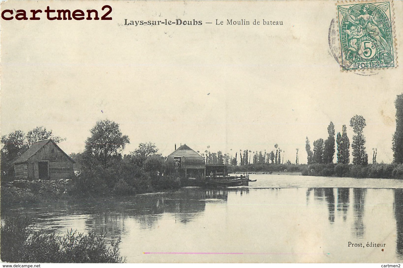 LAYS-SUR-LE-DOUBS LE MOULIN DE BATEAU 71 - Andere & Zonder Classificatie