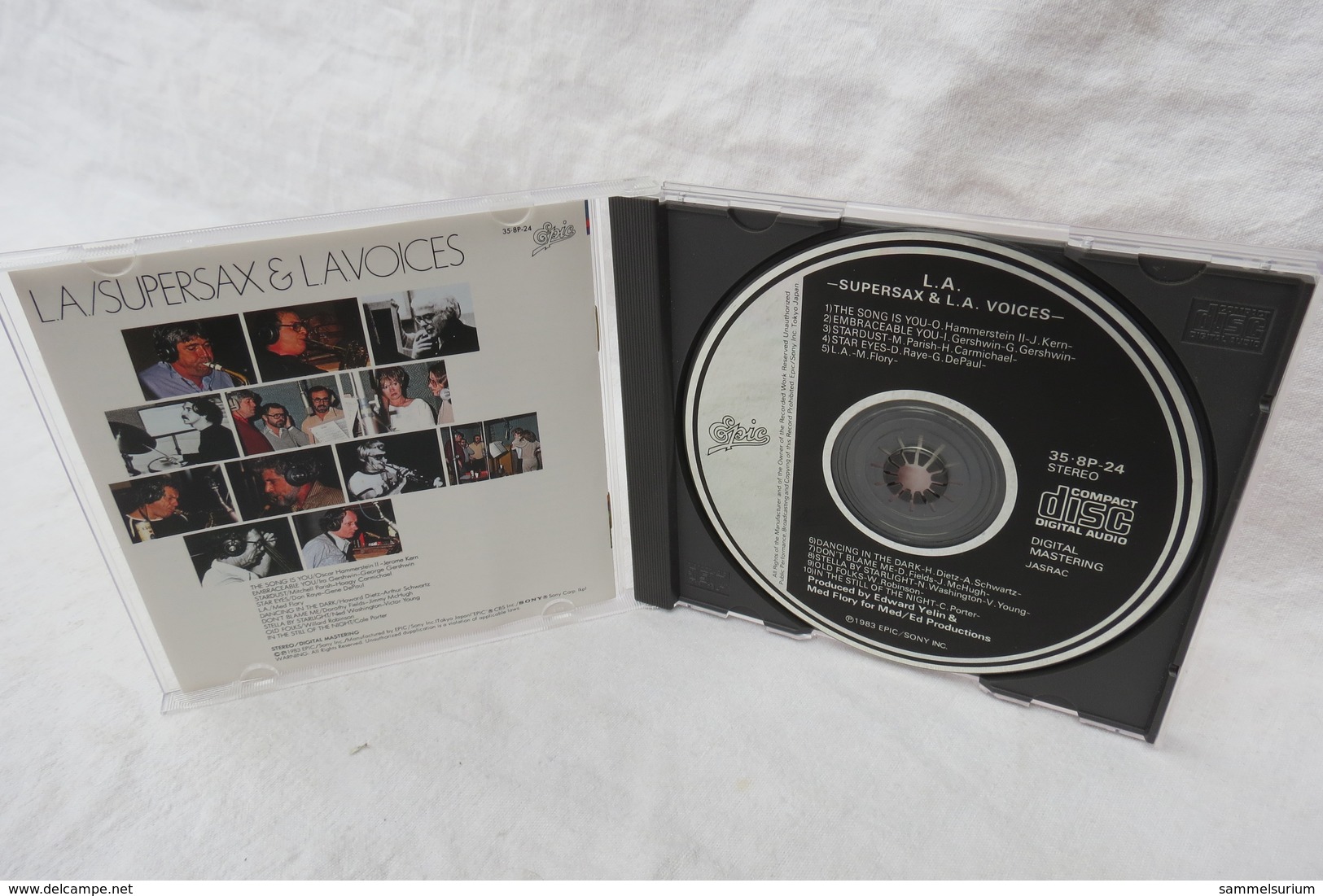 CD "L.A./Supersax  & L.A. Voices" - Instrumentaal