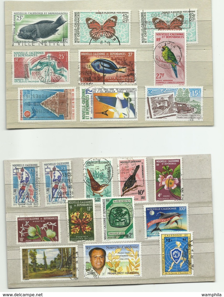 Lot De Timbres, P.A. Oblitérés + 1 Bloc Neuf*, Voir Scanns - Collections, Lots & Series