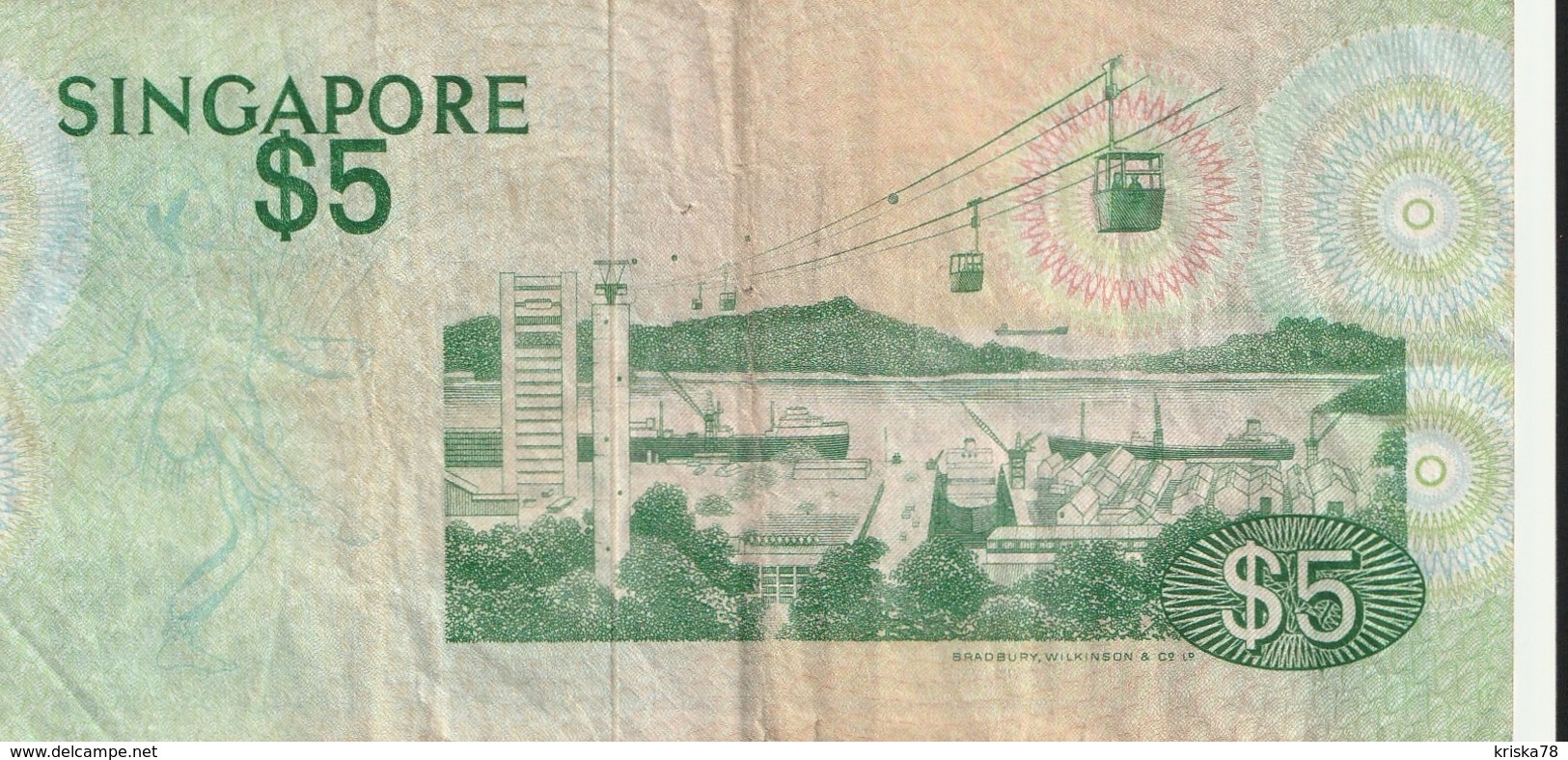 5 Dollar 1976 - Singapore