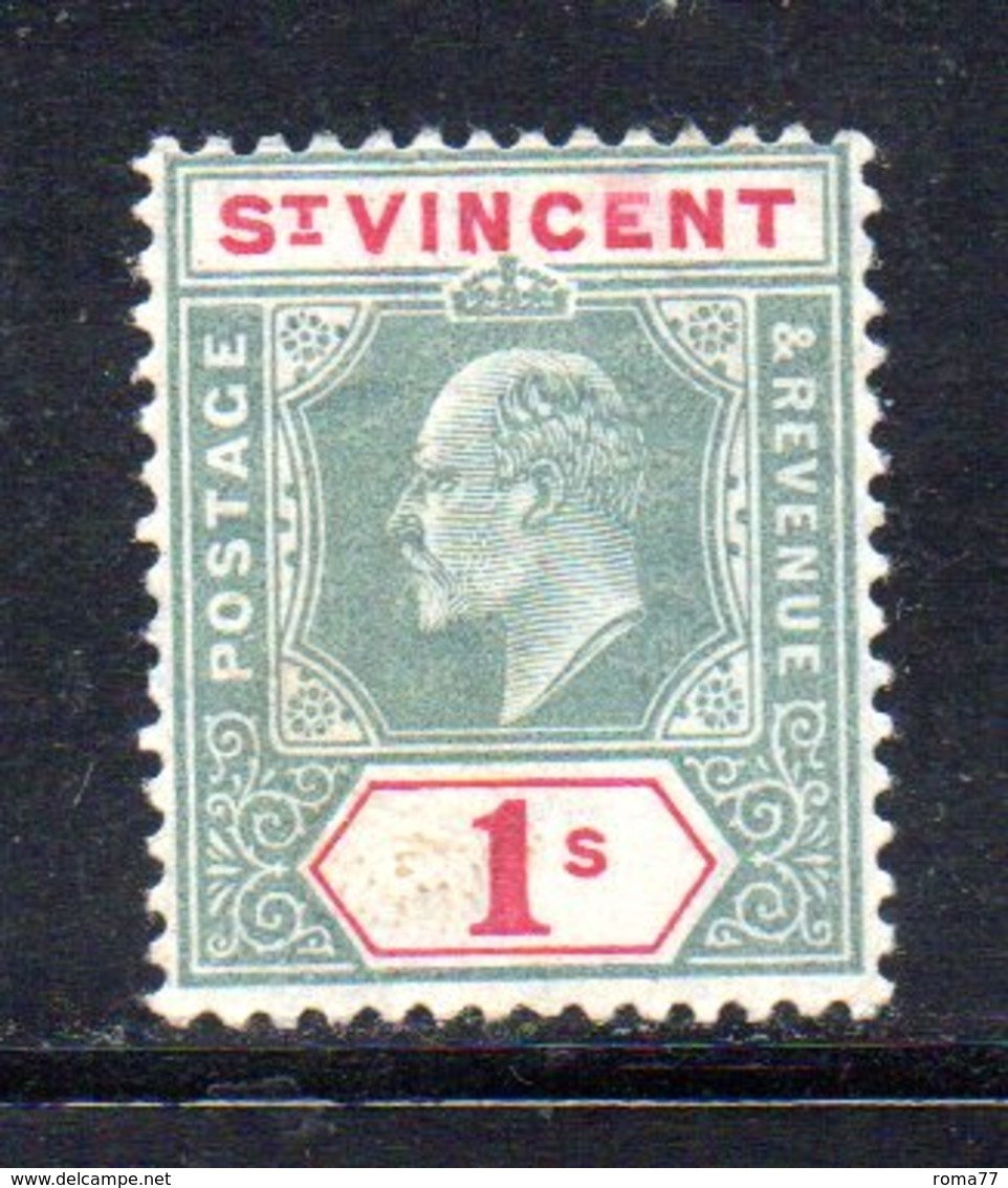 APR546 - ST. VINCENT 1905 ,  Yvert N. 68 Linguellato  *  (2380A). MultCA - St.Vincent (...-1979)