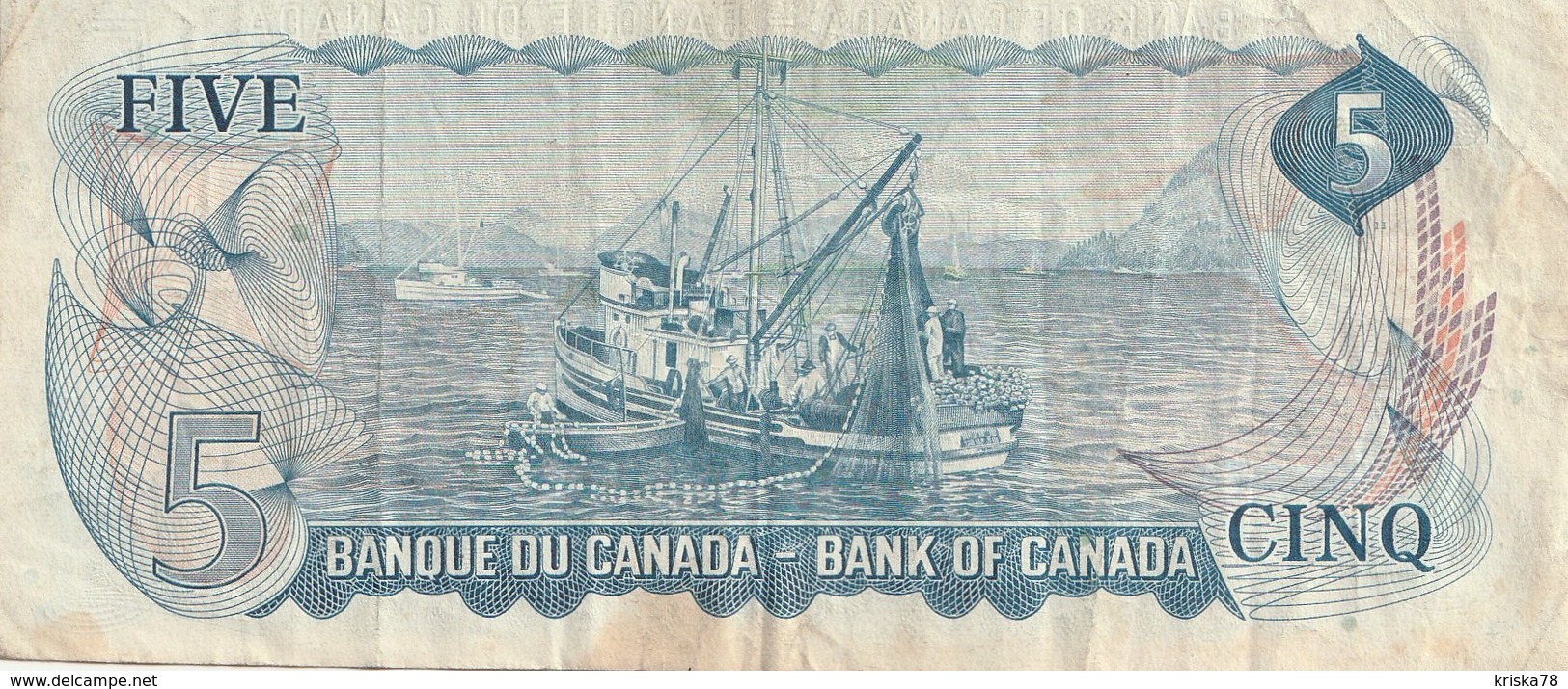 5 Dollar 1972 - Canada