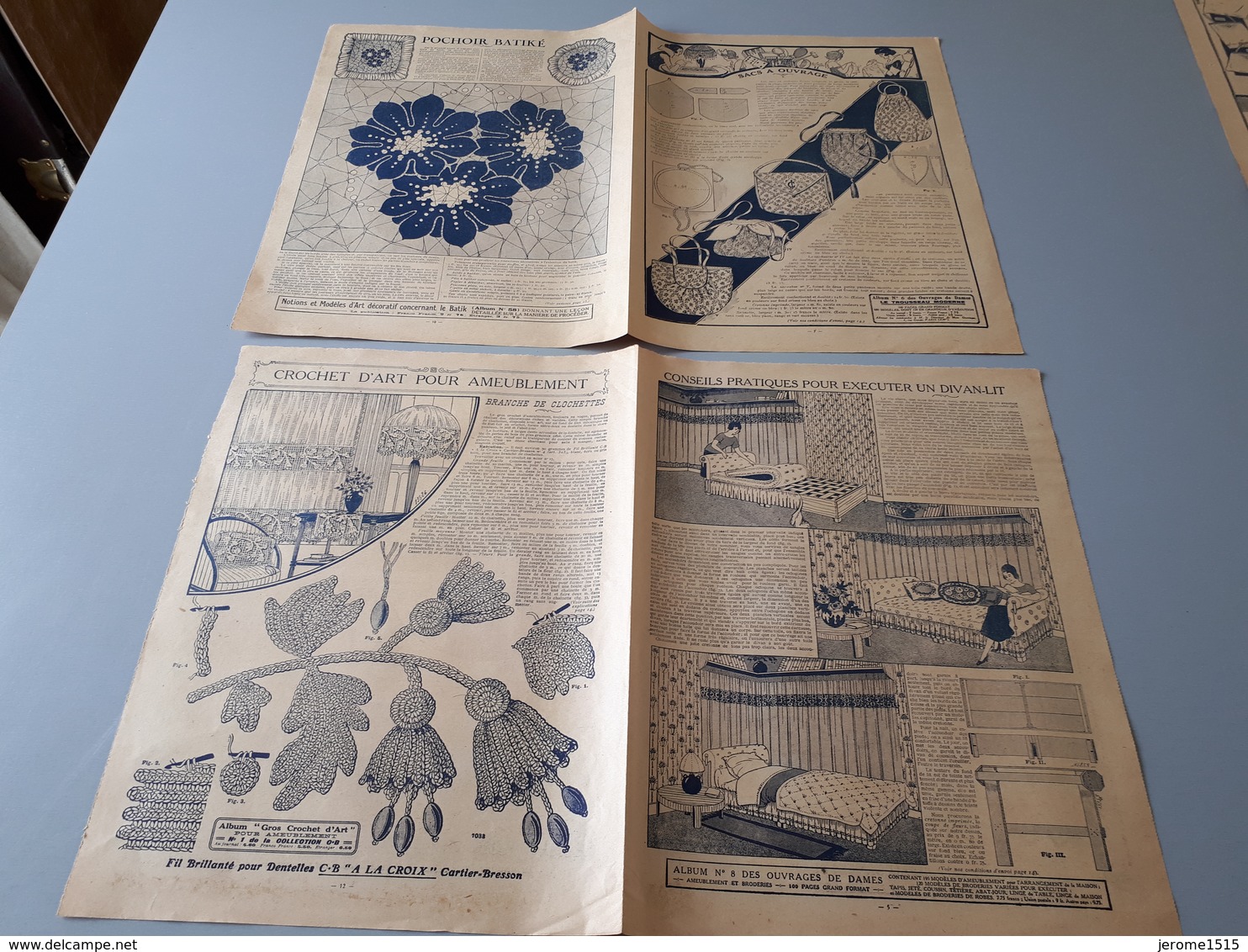 Revue Ancienne Broderie Mon Ouvrage 1926 N° 78  & - Zeitschriften & Kataloge