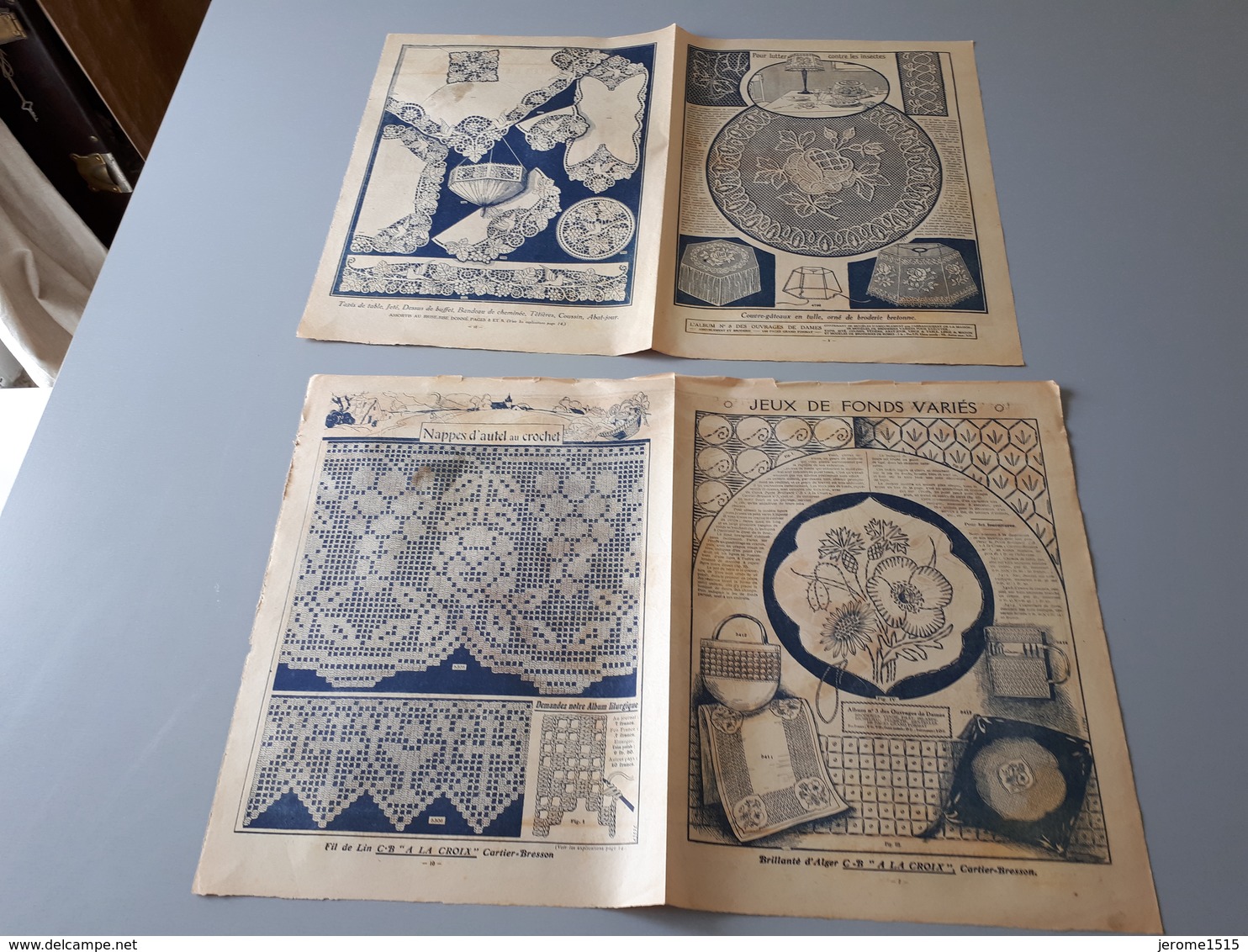 Revue Ancienne Broderie Mon Ouvrage 1926 N° 80  & - Magazines & Catalogs