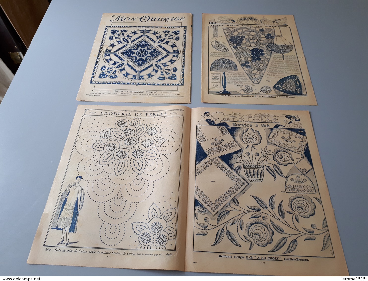 Revue Ancienne Broderie Mon Ouvrage 1926 N° 88  & - Magazines & Catalogs