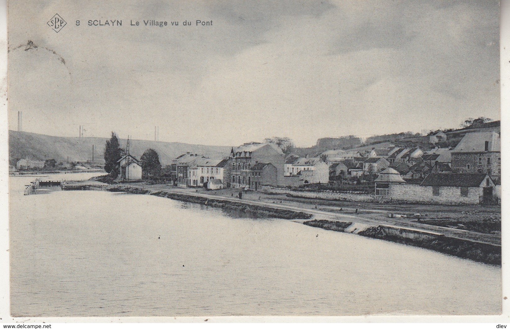 Sclayn - Le Village Vu Du Pont - 1907 - SBP 8 - Andenne