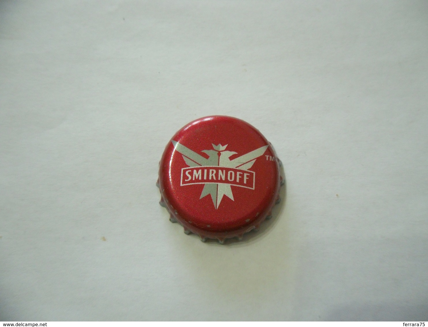 TAPPO CORONA CROWN CAP CHAPA KRONKORKEN SMIRNOFF. - Altri & Non Classificati