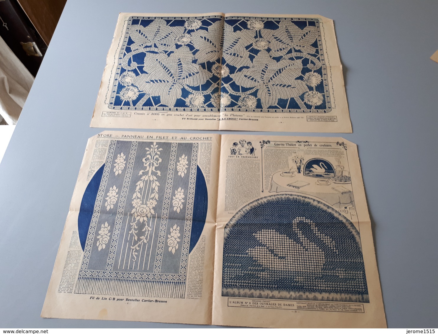 Revue Ancienne Broderie Mon Ouvrage 1927 N° 94  & - Magazines & Catalogs