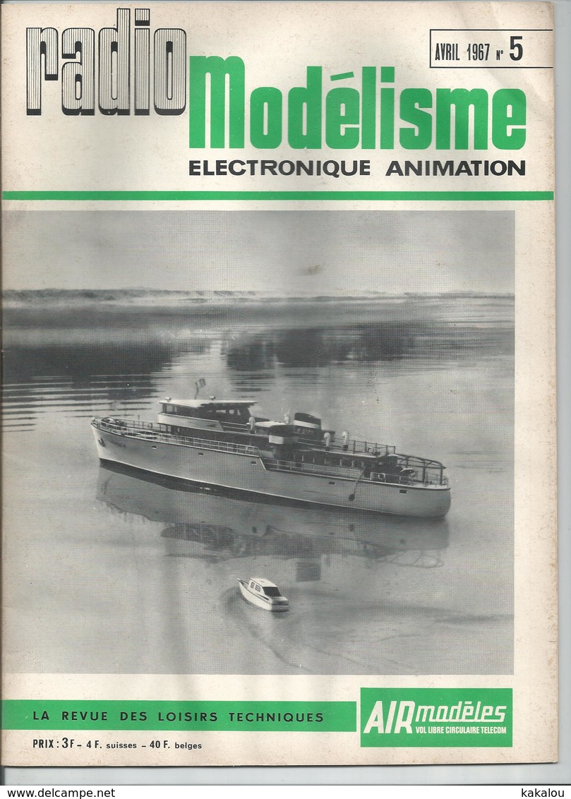 RADIO MODELISME Avion Bateaux Train Voiture 1967 N°5 - Model Making