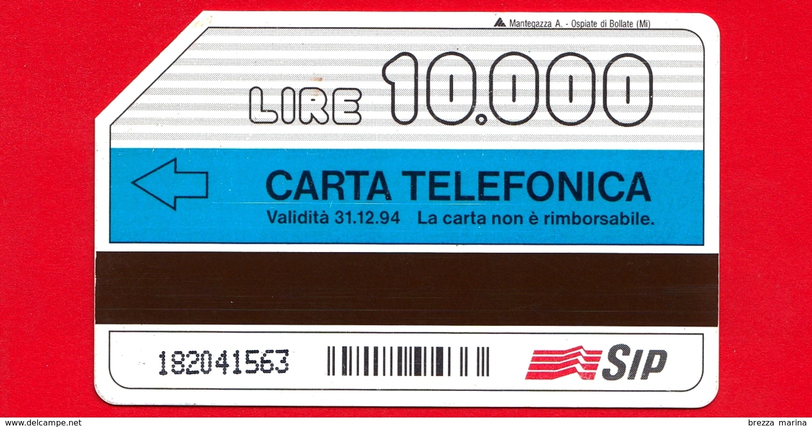 ITALIA - Scheda Telefonica - Usata - SIP - Trottole - Colpire - Golden 315 - Variante - Public Ordinary