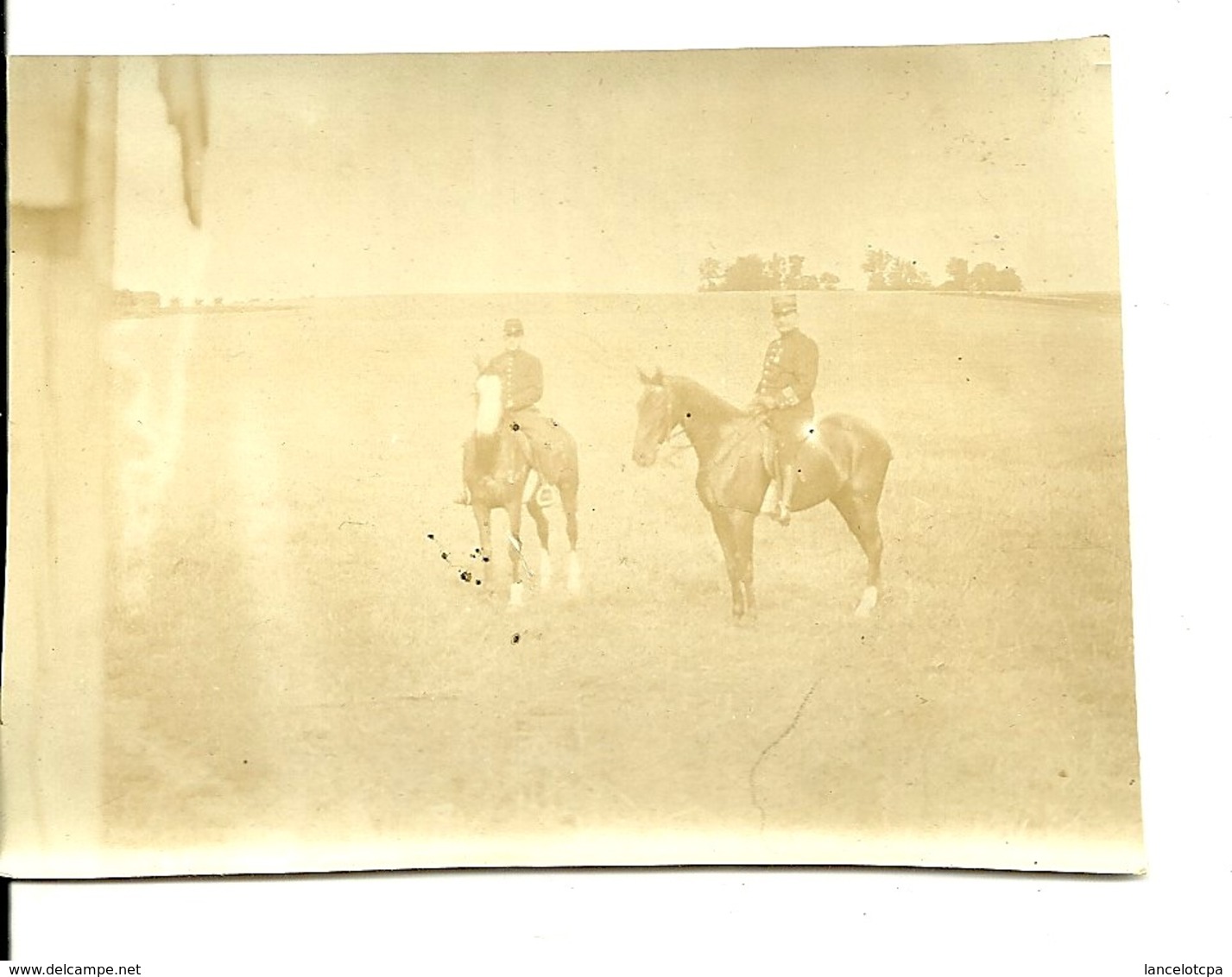 PHOTO TRES ANCIENNE / SOLDATS A CHEVAL - Anciennes (Av. 1900)