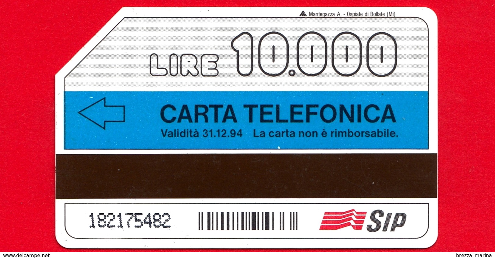 ITALIA - Scheda Telefonica - Usata - SIP - Trottole - Colpire - Golden 315 - Variante - Publiques Ordinaires