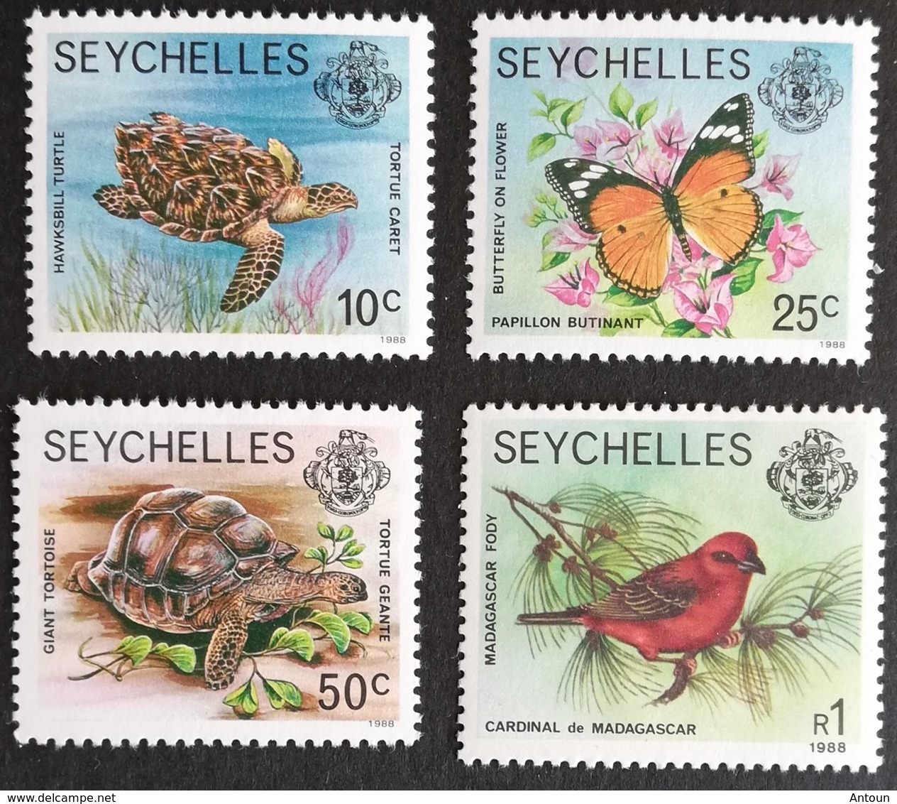 Seychelles 1977-91 Coral Reef 1988 - Oceania (Other)