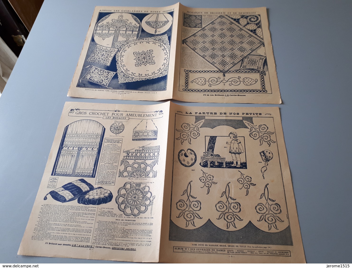 Revue Ancienne Broderie Mon Ouvrage 1927 N° 100  & - Zeitschriften & Kataloge