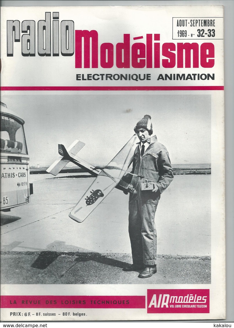 RADIO MODELISME Avion Bateaux Train Voiture 1969 N° 32.33 - Model Making