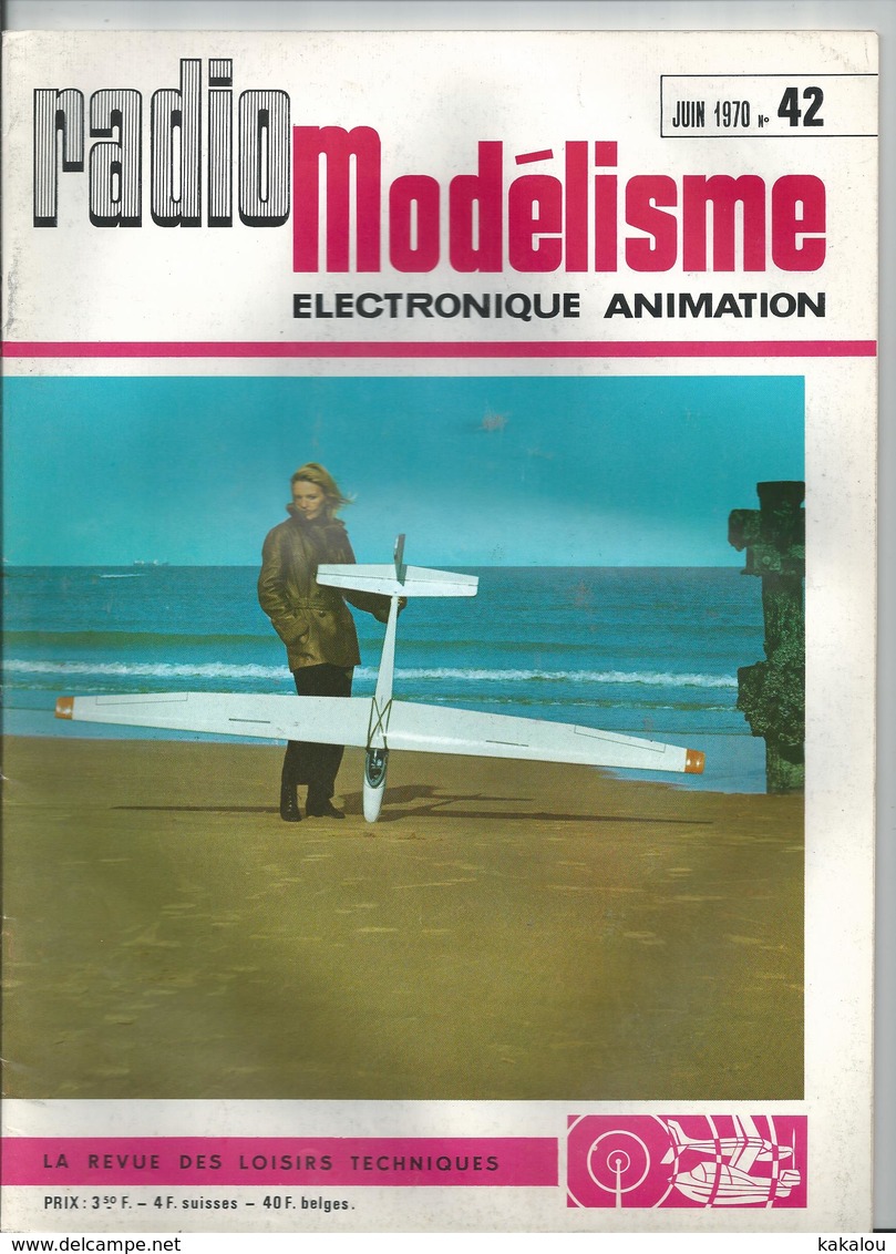 RADIO MODELISME Avion Bateaux Train Voiture 1970 N° 42 - Modelbouw