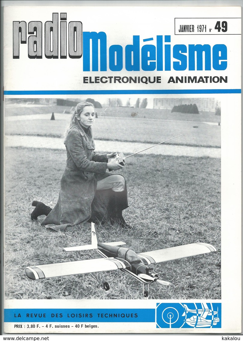 RADIO MODELISME Avion Bateaux Train Voiture 1971 N° 49 - Modellismo