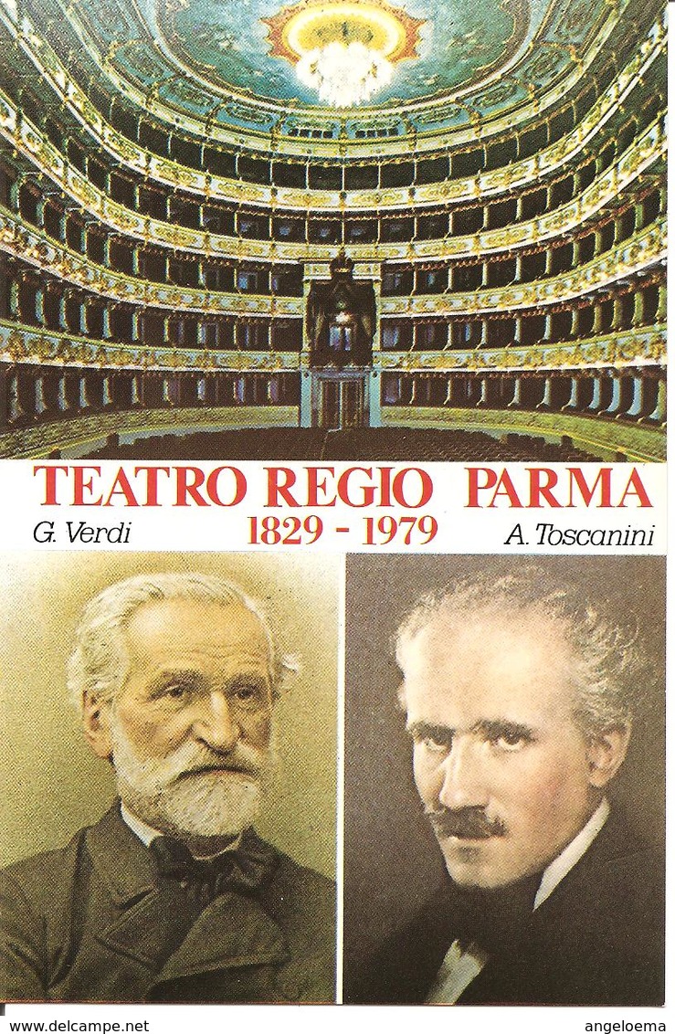 ITALIA - 1979 PARMA IX Convegno Fil. (Palazzetto Dello Sport)  Su Cartolina Ill. (Verdi, Toscanini, Teatro Regio) - 3569 - Non Classificati