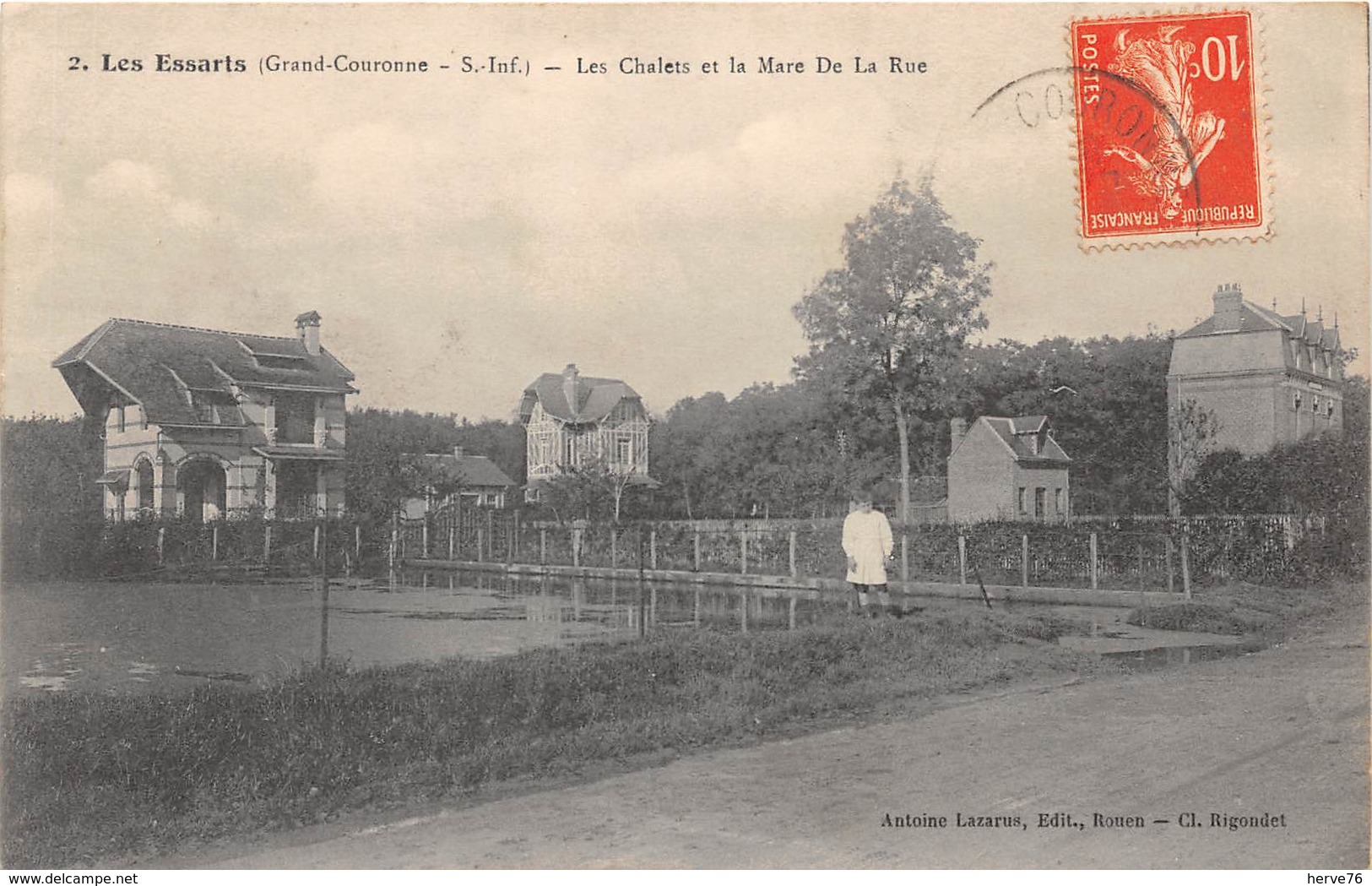 LES ESSARTS - Grand-Couronne - Les Chalets Et La Mare De La Rue - Autres & Non Classés