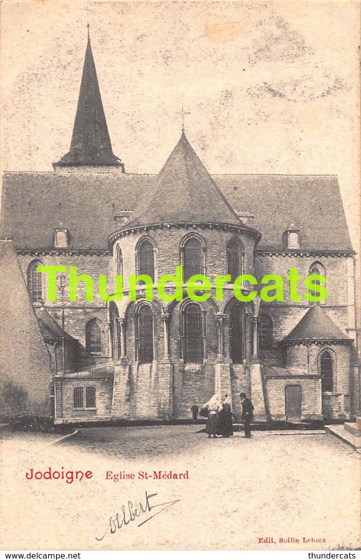 CPA JODOIGNE EGLISE ST MEDARD - Jodoigne