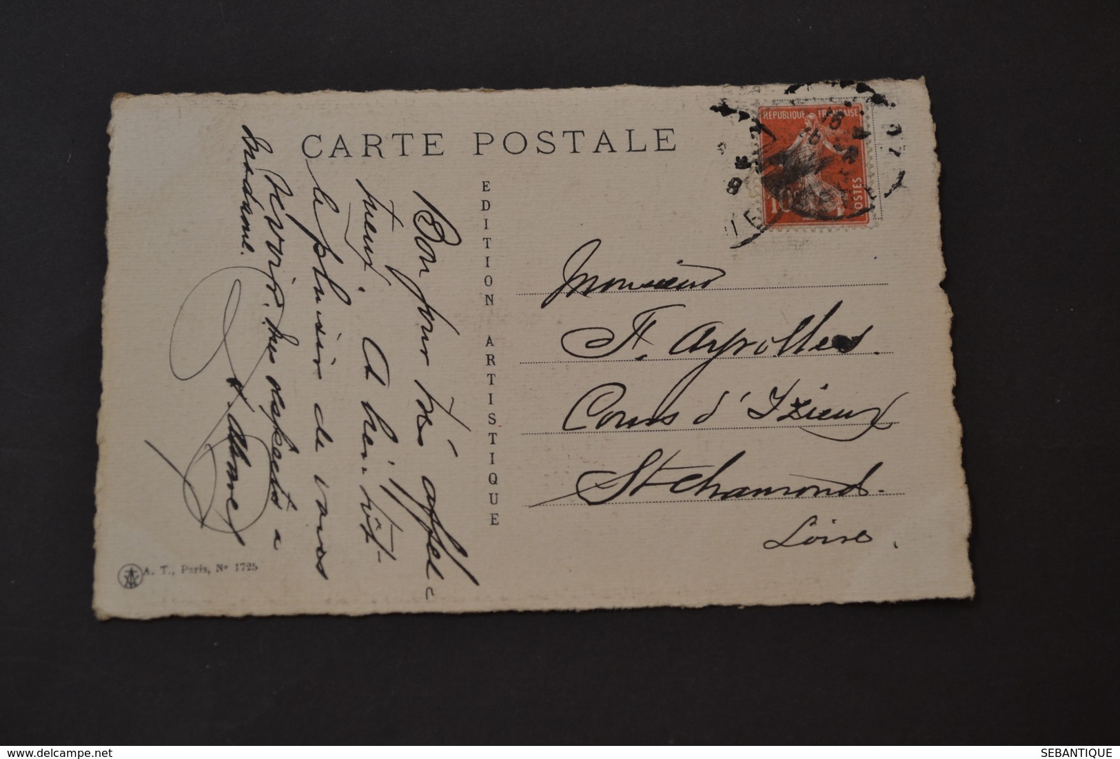 Carte Postale 1910 ROYAL BAR Par Naillod Femme Au Bar - Naillod