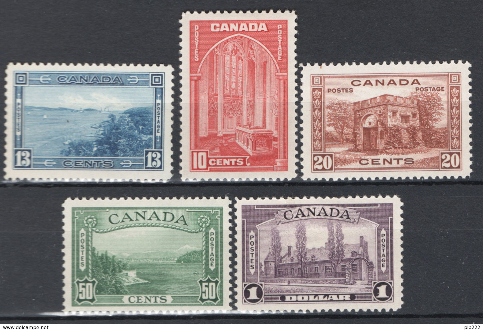 Canada 1984 Y.T.197/201 MH/MNH/*/** VF/F - Nuovi