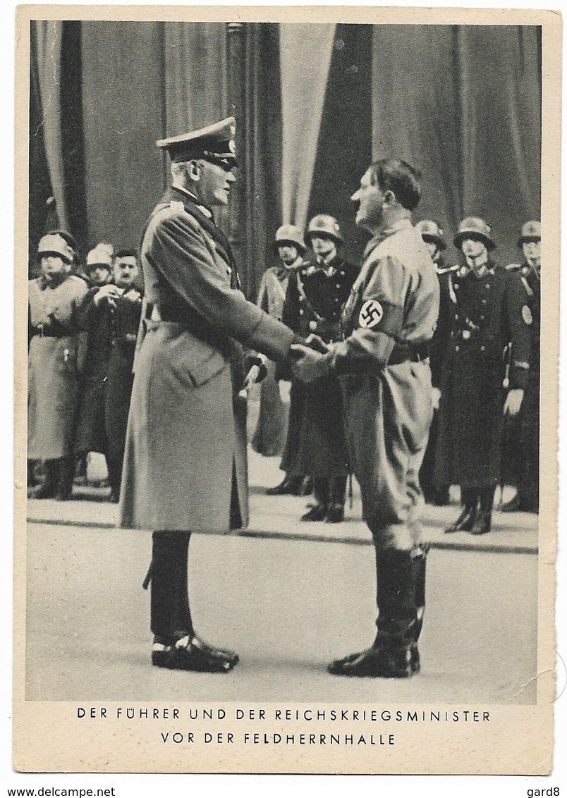 Adolf Hitler à Munich ( Feldherrnhalle) - Personnages