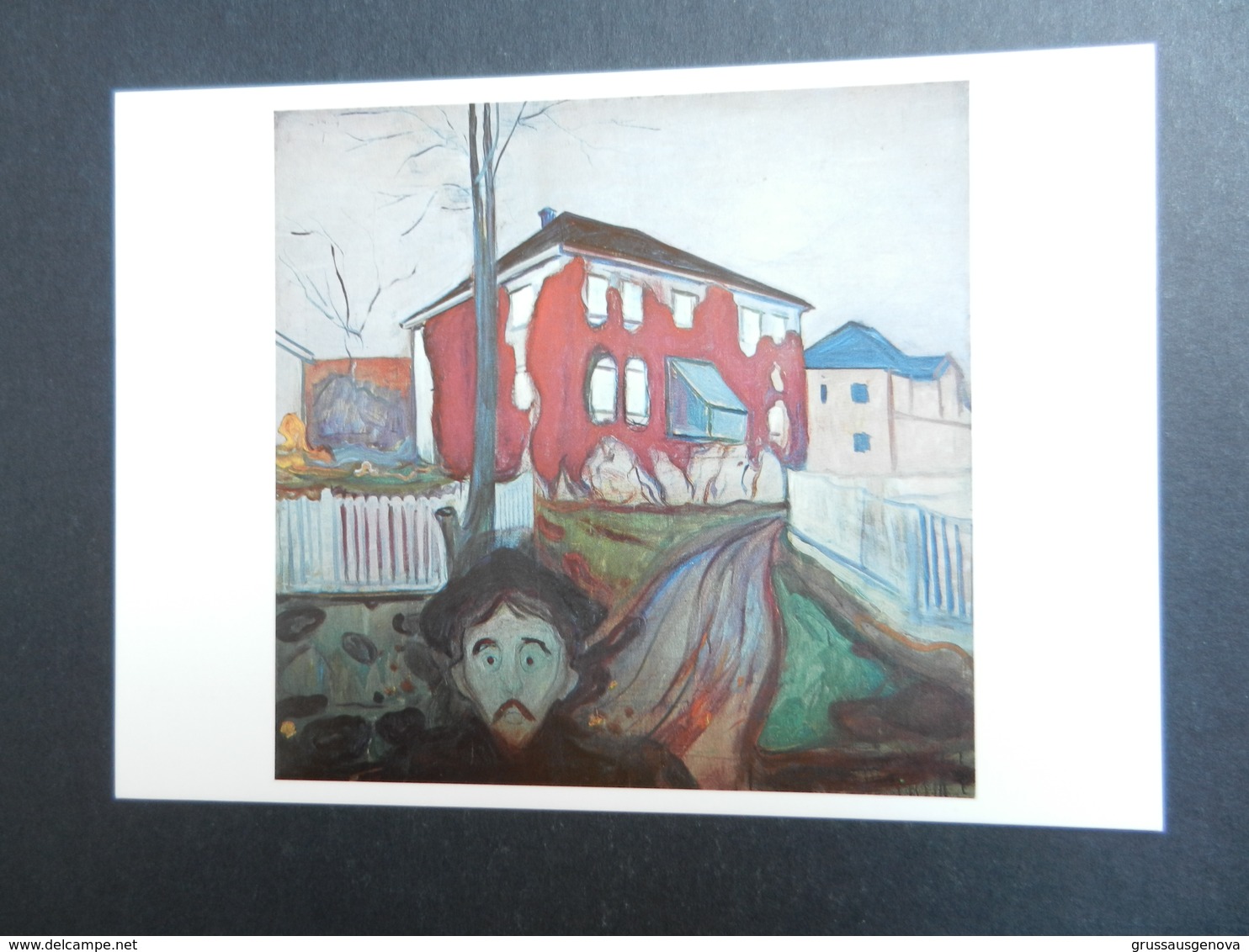 19923) MUNCH EDVARD THE HOUSE WITH RED CREEPER OSLO MUNCH MUSEET - Pittura & Quadri