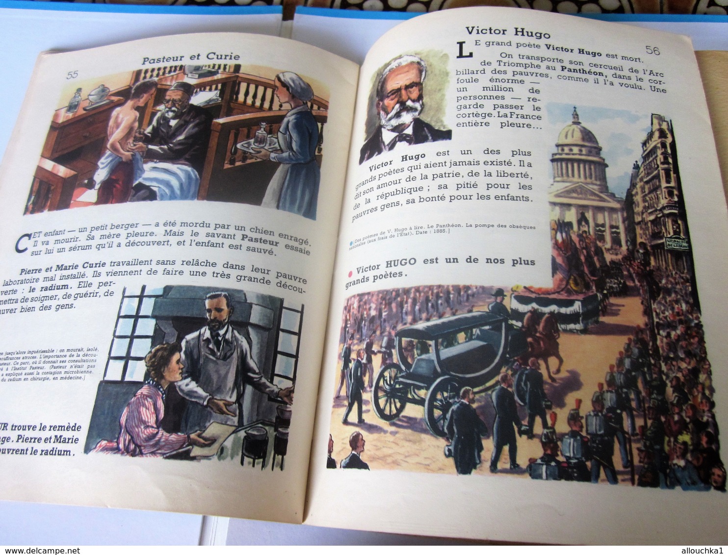 1958 PREMIÈRES IMAGES HISTOIRE DE FRANCE Livre d'école BD,Chromos Français Culture Histoire Librairie Delagrave illustra